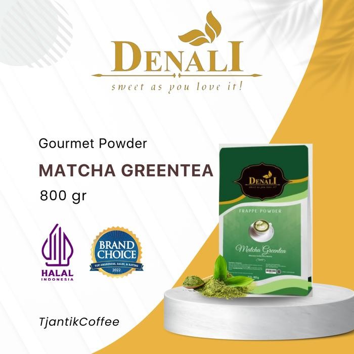

Powder DENALI Matcha Greentea 800gr