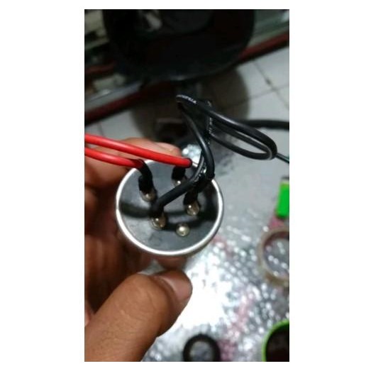 KAPASITOR CAPACITOR MOTOR MESIN CUCI 11 + 5 UF MF