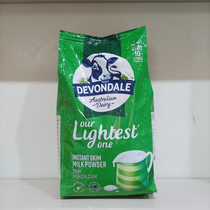 

Devondale Our Lightest One Instant Skim Milk Powder 1Kg/ Susu