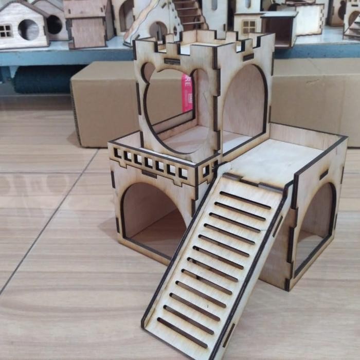 Asli Rumah Landak Mini Jumbo Mainan Hewan Peliharaan Murah