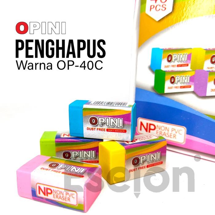 

New 40pcs Penghapus OPINI / Penghapus / 1pack Penghapus OPINIi kecil