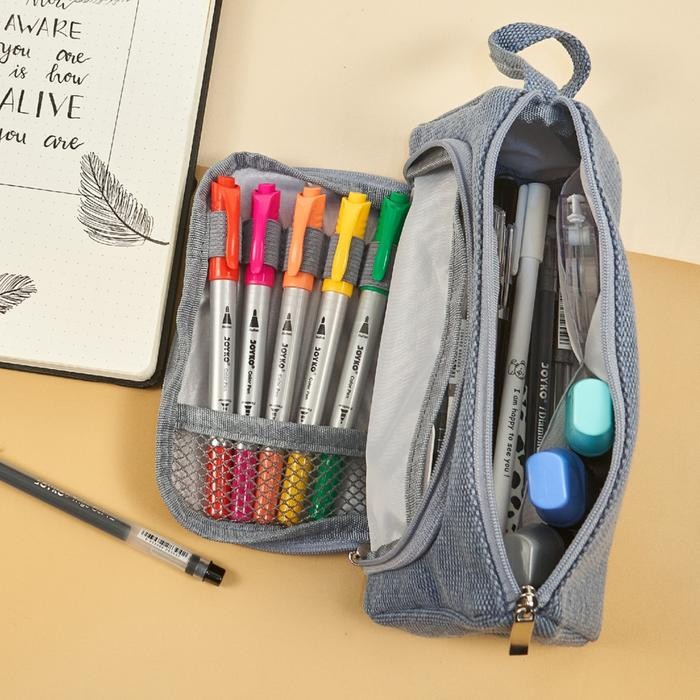 

New Joyko Pencil Case / Kotak Tempat Pensil Alat Tulis Rapi PC-5003