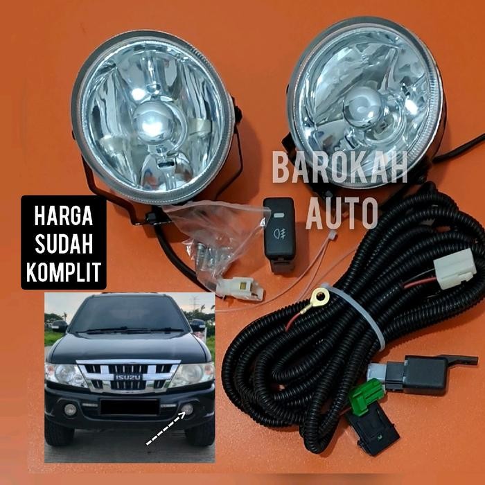 foglamp panther lampu kabut isuzu panther touring 2004 keatas harga komplit