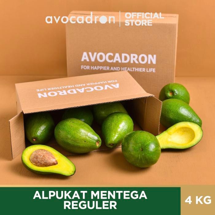 

ASLI [PAKET 4 KG] ALPUKAT MENTEGA REGULER AVOCADRON READY STOCK
