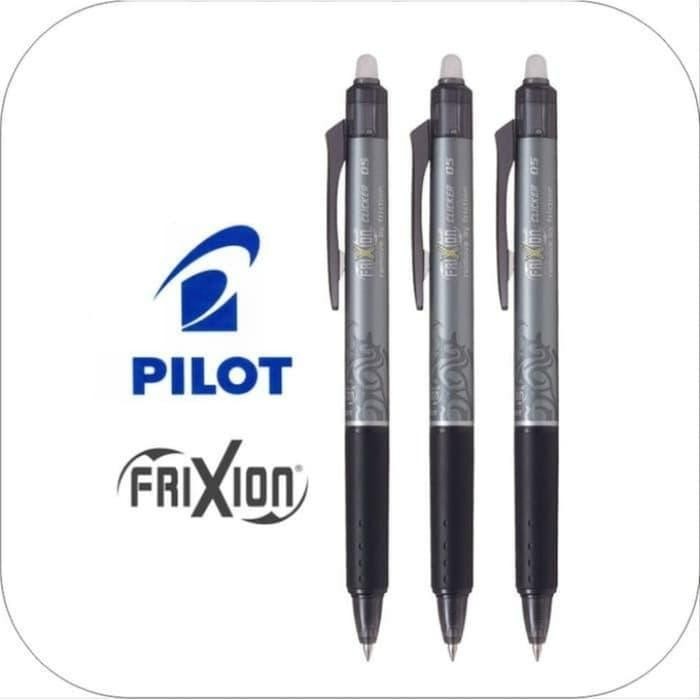 

New PILOT/FRIXION CLICKER 0.7 HITAM /BOLPEN BISA DIHAPUS