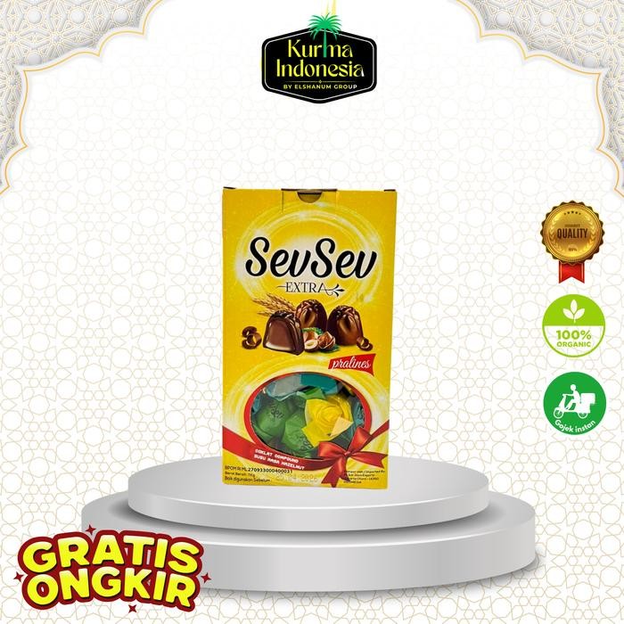

Neww Coklat Sev Sev Extra Pralines Premium 1kg - Makanan Cemilan Cokelat Turkey - Kurma Indonesia