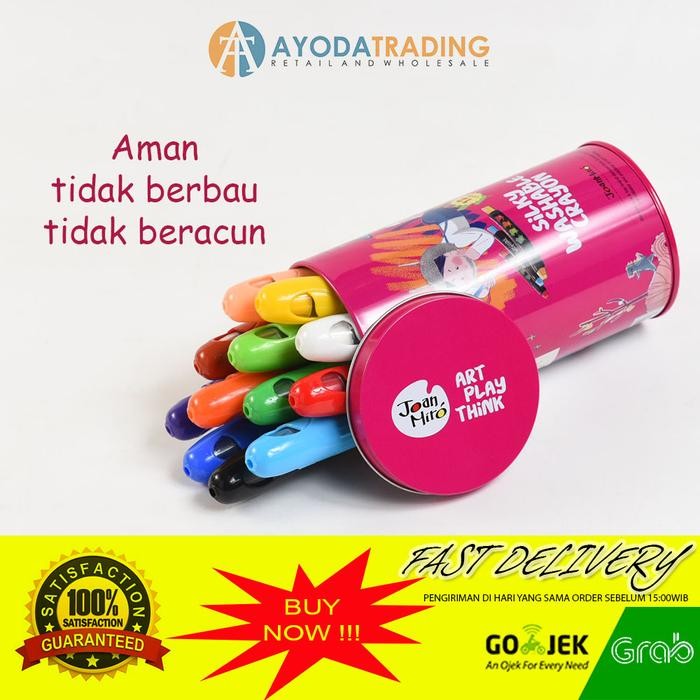 

Joan Miro Silky Washable Crayon Hadiah Kado