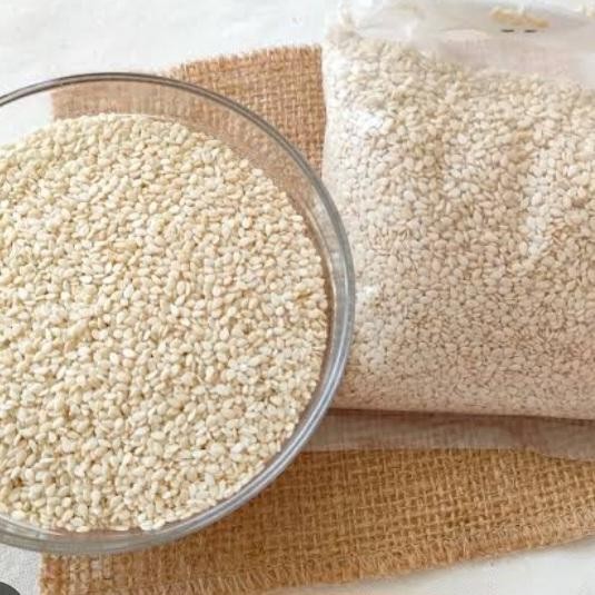 

Baru Wijen Putih ,Sesame 1kg Terlaris