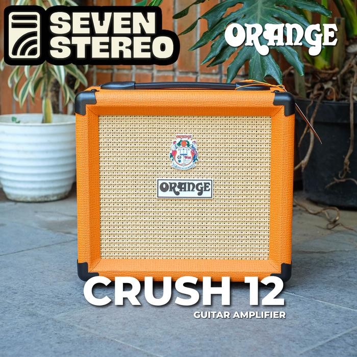 Baru Orange Crush 12W Guitar Combo Amplifier Ampli Gitar Mini