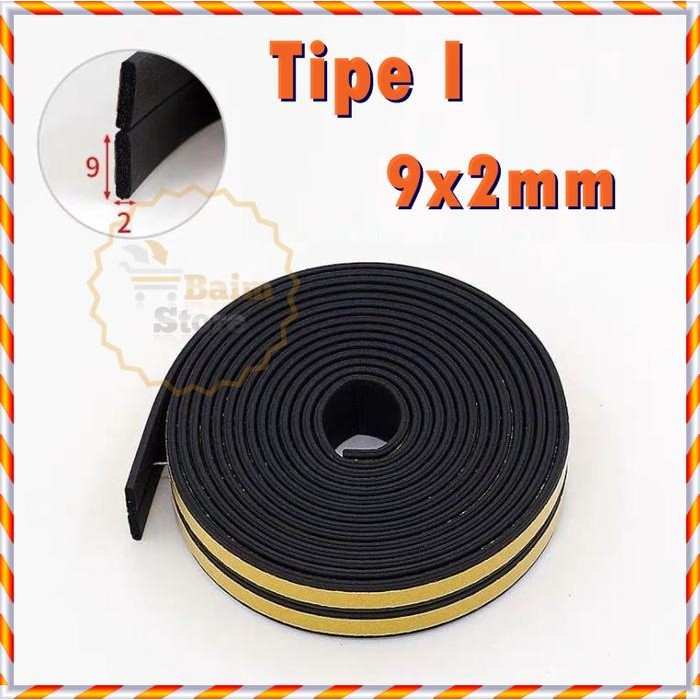 ID'' SEAL PINTU / JENDELA PEREDAM KEDAP SUARA KARET PINTU KAYU ALUMUNIUM