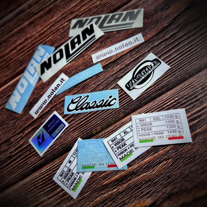 Sticker Set Nolan N41 Classic ( logo Cutting )