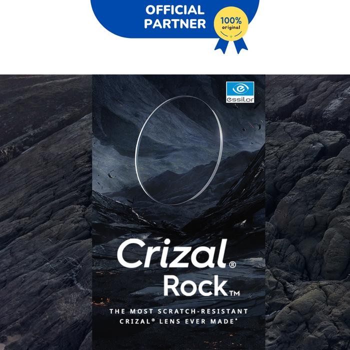 Lensa Essilor Blue UV Capture Crizal Rock Super 1.56