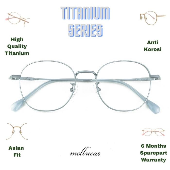 Frame Kacamata Mollucas Cilacap CK846 C3 Silver