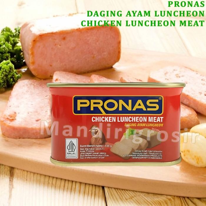 

Promo Pronas Kornet Ayam 198gr Luncheon Daging Ayam Kaleng Halal