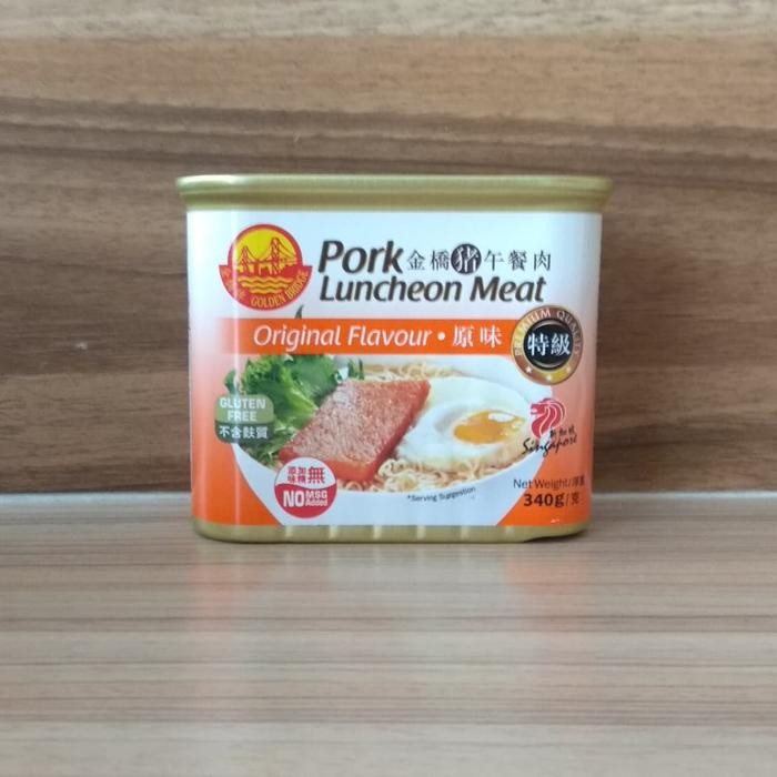 

Promo Golden Bridge Ham Luncheon Singapore Original Gluten Free No MSG