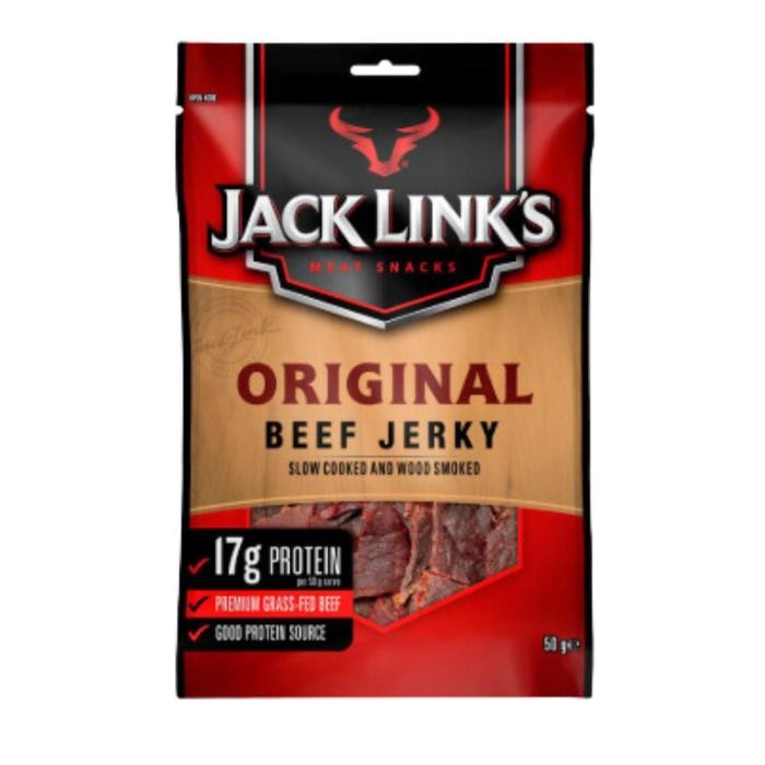 

Promo Jack Links Beef Jerky 50gr Snack Daging Sapi Asli Original/Teriyaki/BBQ/Biltong