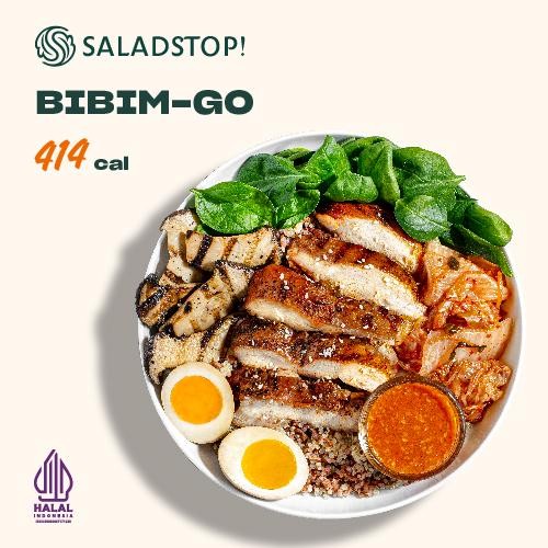

Baru SaladStop! Bibim-Go Korea Healthy Food
