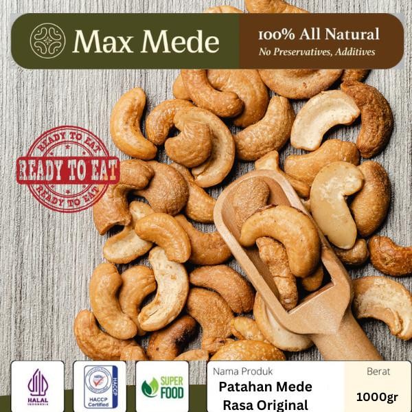 

Baru Max Mede Snack Kacang Mede Cemilan Mete Siap Makan