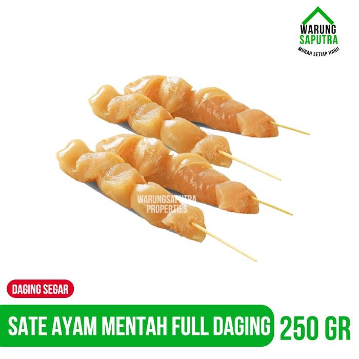 

Baru Sate Ayam Mentah Fillet Full Daging 250g