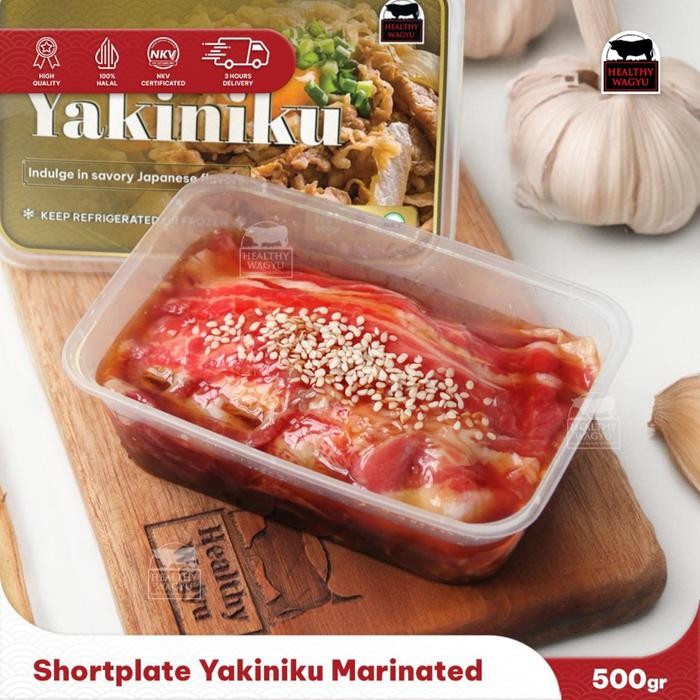 

Baru Beef Slice Yakiniku Marinated 500gr - Daging Sapi Untuk BBQ & Masak