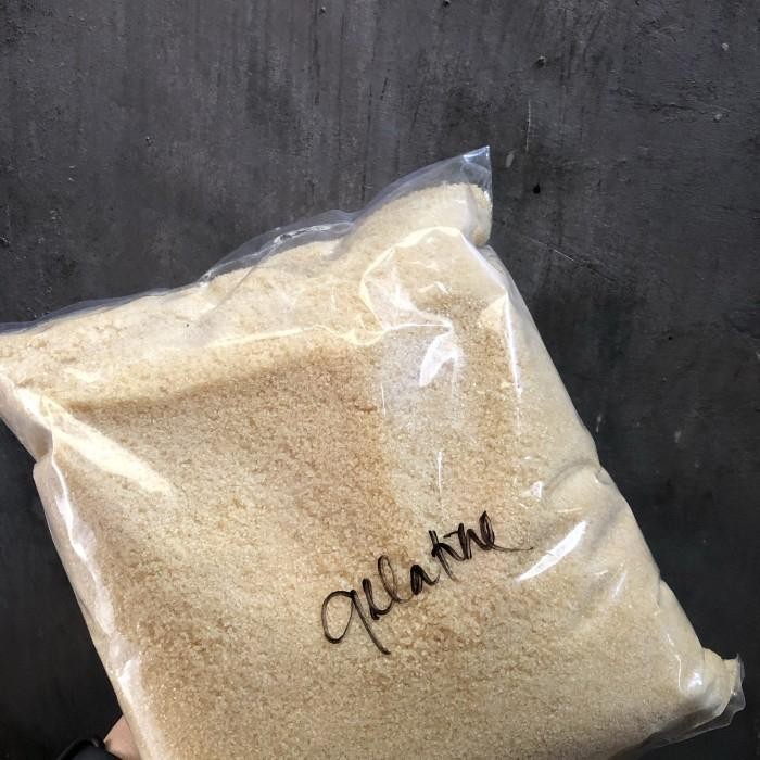 

Baru Gelatine Bubuk 1 kg HALAL Pengental Makanan Camilan & Dessert