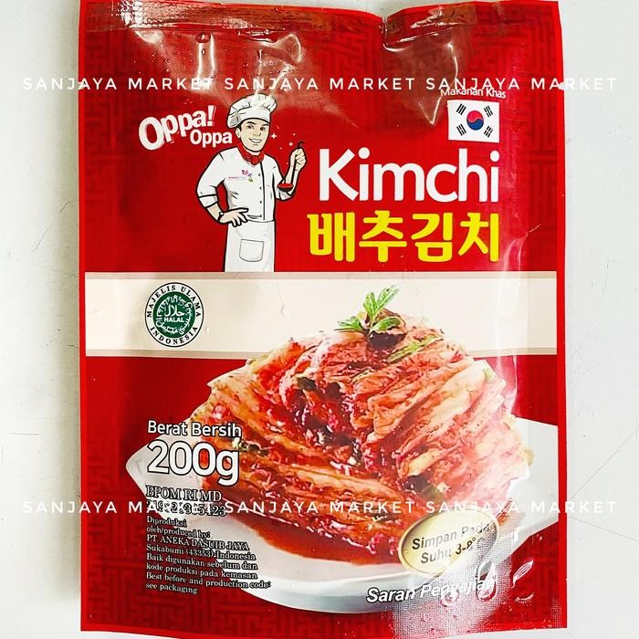 

Baru Oppa Kimchi Sawi Fresh Halal Korea 200gr