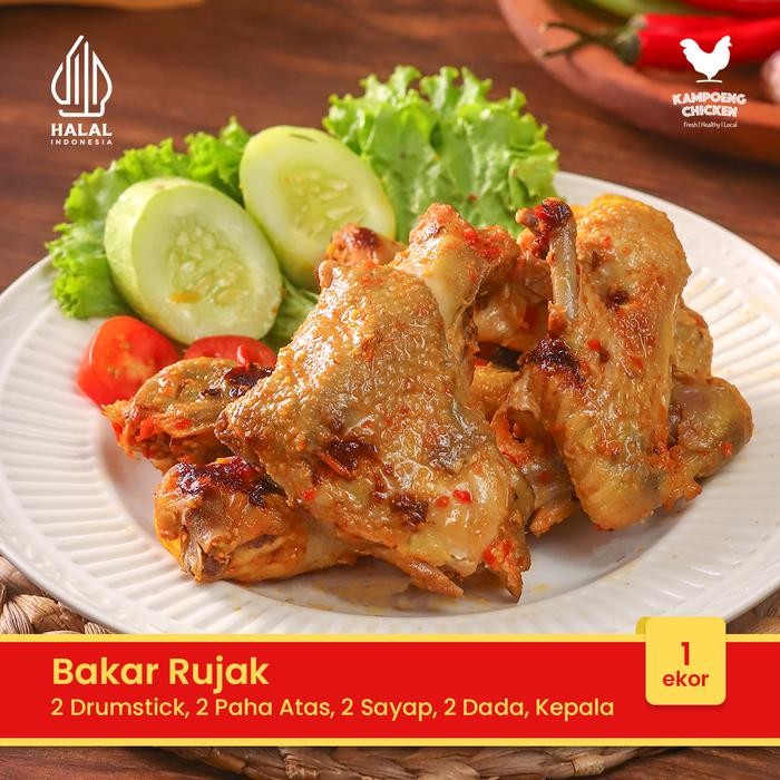 

Baru Ayam Kampung Probiotik Bakar Rujak - Frozen & Halal