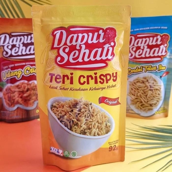 

Baru Teri Nasi Crispy Non MSG - Camilan Gurih