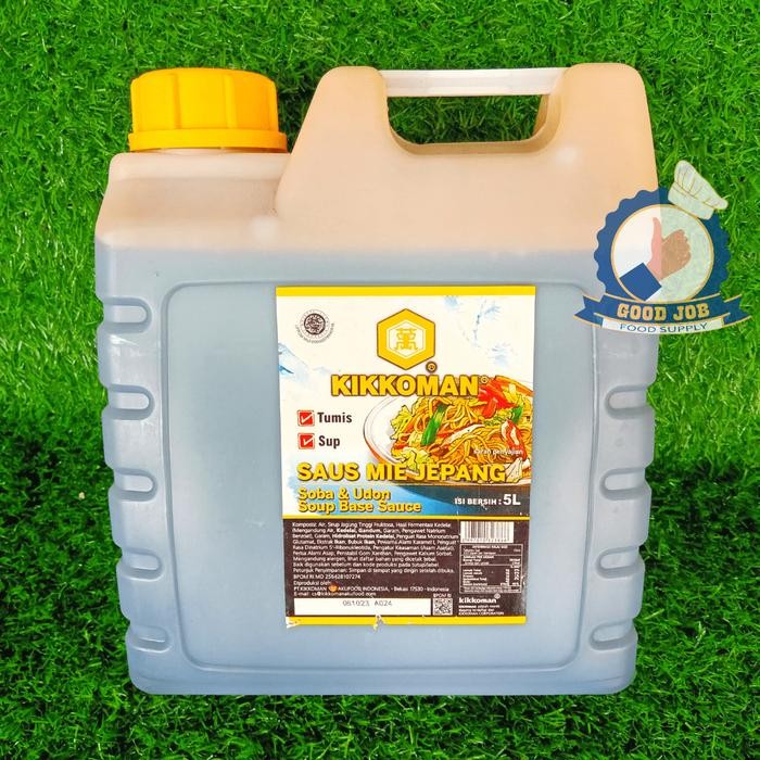 

KIKKOMAN Soba & Udon Soup Base Sauce 5 Liter Halal