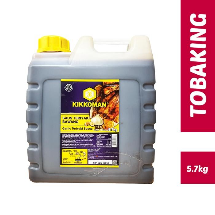 

Kikkoman Saus Garlic Teriyaki Bawang Jerigen 5.7 kg