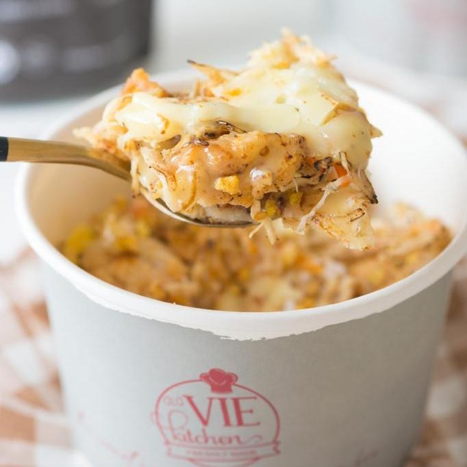 

Baru Nasi Ayam Geprek Mozarella Pedas Sedang - Siap Masak