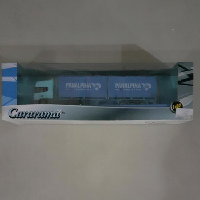 Diecast Truck Panalpina Cararama 87