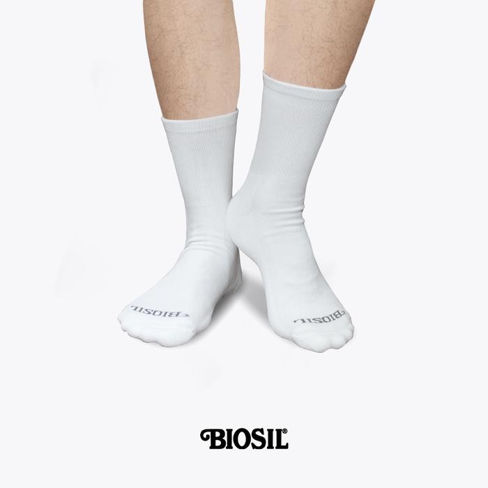BIOSIL Men Sport Medium Sock Anti Bacteria - (by MUNDO)