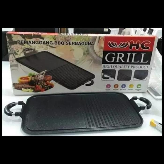 Multi Grill Pan Hc / Alat Pemanggang Bbq Hc