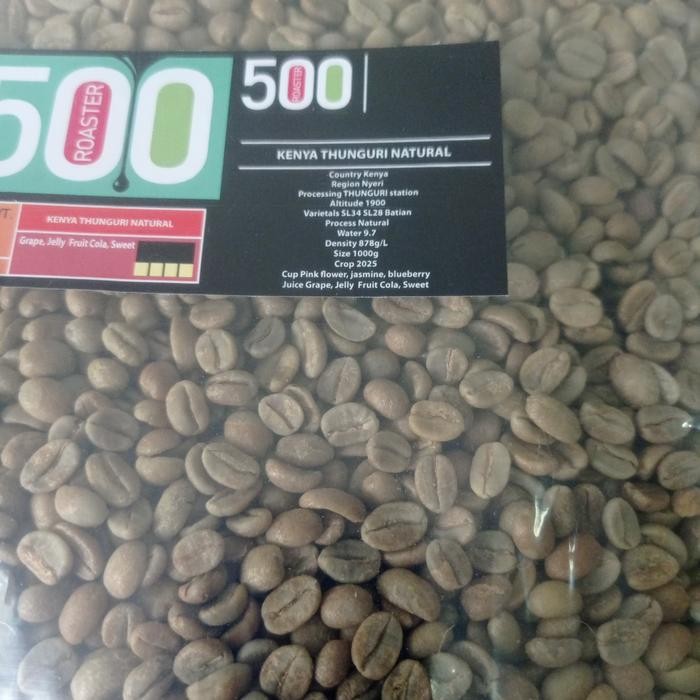 

KENYA THUNGURI SL34 SL28 25 GREEN BEANS