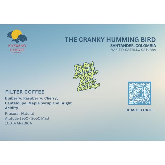 

THE CRANKY HUMMING BIRD COFFEE