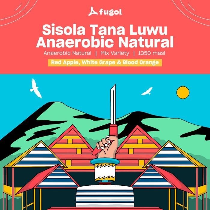 

Kopi Arabika Sisola Tana Luwu Anaerobic Natural 500gr Specialty Coffee Beans