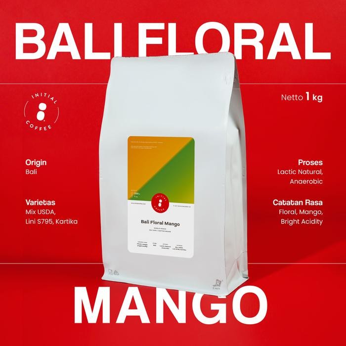

Biji Kopi Bali Floral Mango Initial Coffee 1 kg