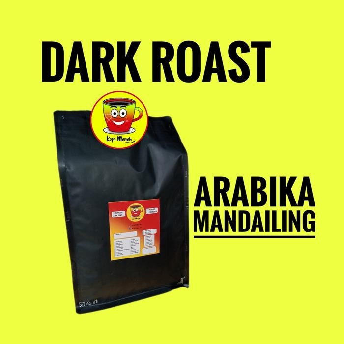 

Kopi Arabika MANDAILING Dark Roast 1Kg