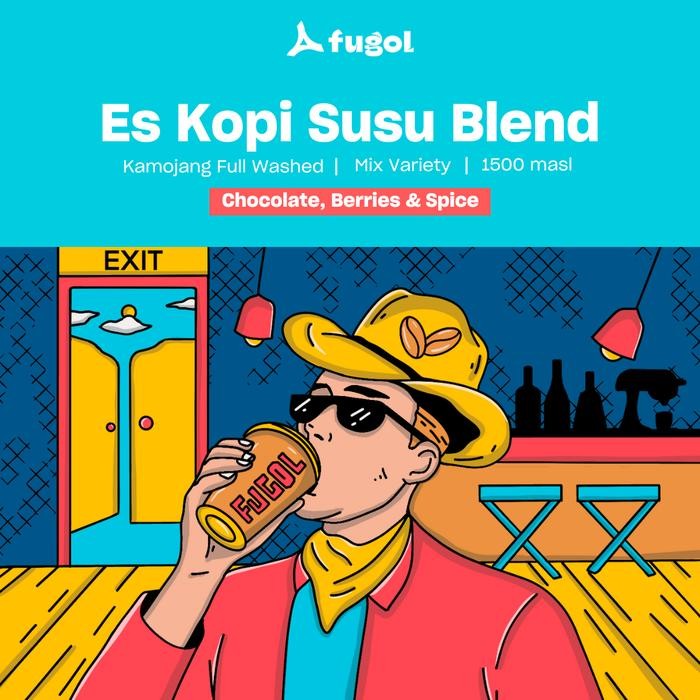 

Biji Kopi ES KOPI SUSU 5 KG GROSIR Espresso Arabica Beans (Biji/Bubuk)
