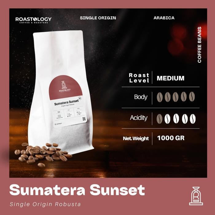 

Aceh Gayo No.1 Grade Robusta 1kg Biji Kopi Coffee Beans ROASTOLOGY