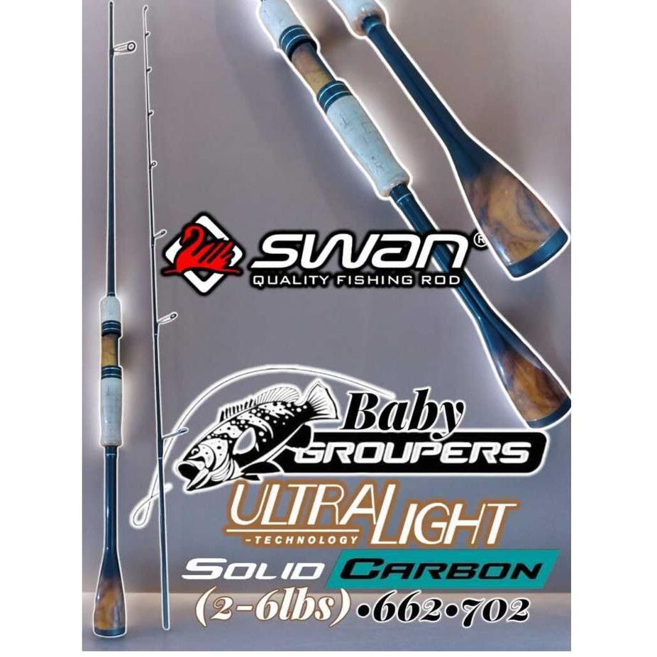 Joran Swan Baby Grouper 198/210 Cm- Ultra Light Joran Lentur
