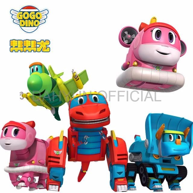 Mainan Anak Kecil Gogo Dino Kecil 4In1 Mainan Anak Rex Tomo Viki Ping