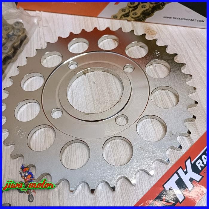 Gear Belakang 520 Tiger Revo / Tiger Lama Tk Racing Ukuran 35 36 37 38 39 40 41 42