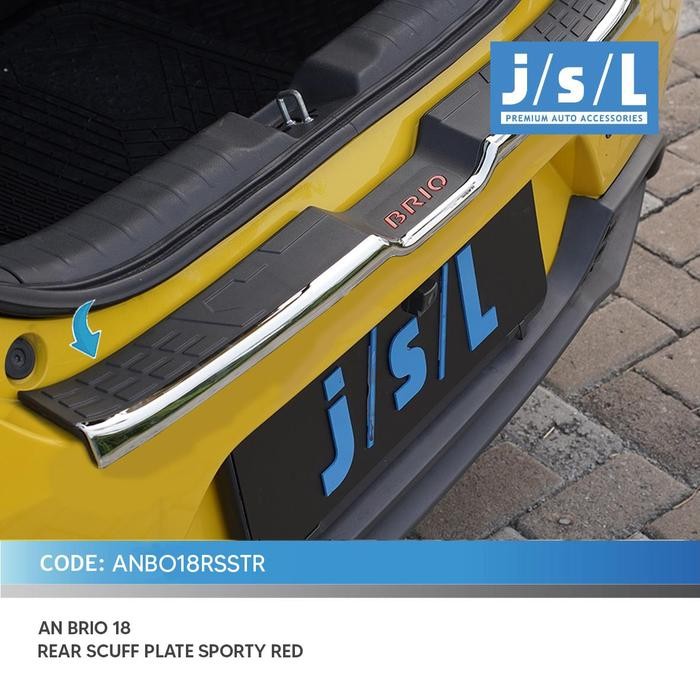 SILL PLATE ALL NEW BRIO 2018 2019 2020 2021 2022 AKSESORIS DOOR SILLPLATE