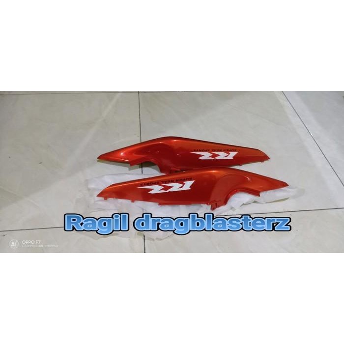 Cover Body Belakang New Ninja Rr Se Orange Striping 2015