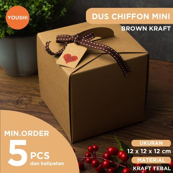 (Allthebest) Dus Kue/Kotak Kue/Box Kue Mini/Dus Bolu/Dus Chiffon Mini/Snackbox