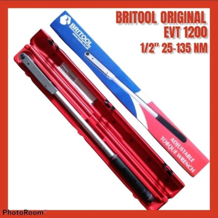 Termurah  BRITOOL EVT 1200 1200A EVT1200 A Original Kunci Moment Torsi EVT1200A