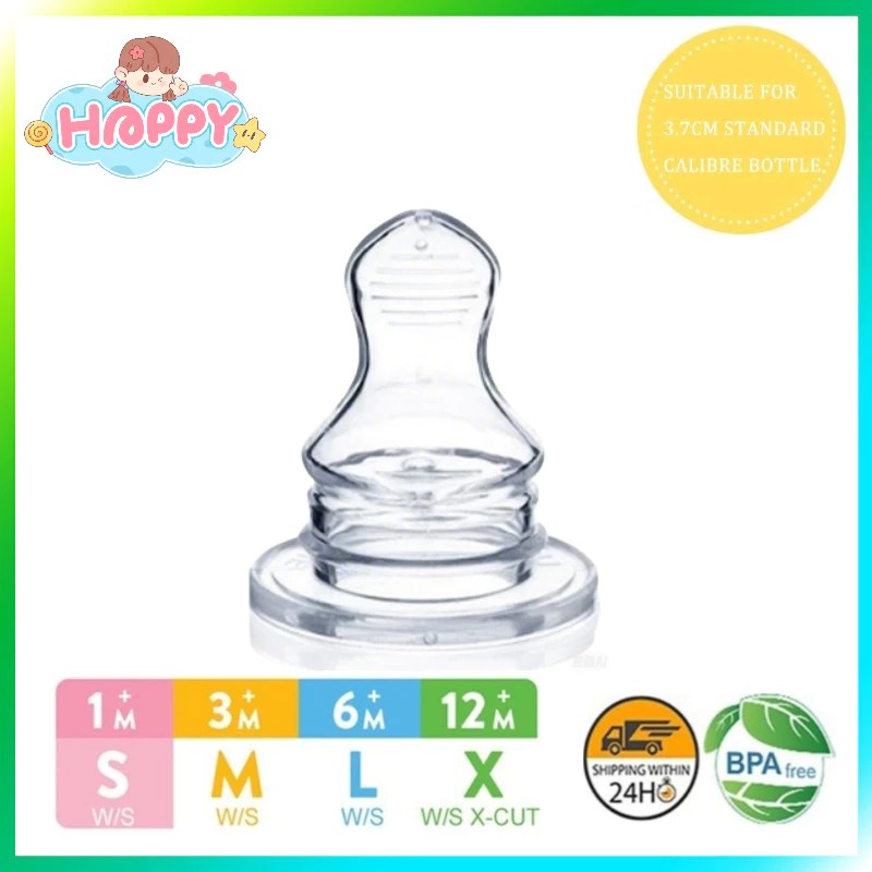 Malaikat heppy Karet Dot Huki Gepeng Huki Nipple Dot Bayi