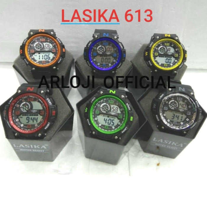 TERMURAH Jam Tangan Remaja dan Dewasa Lasika S613 Anti ginal READY STOCK